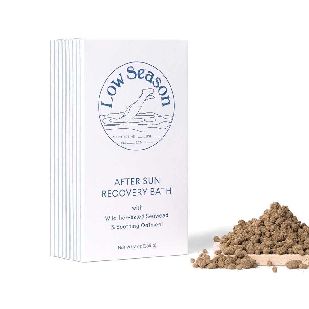 After Sun Recovery Bath / Seaweed, Oatmeal and Sea Salt Soak