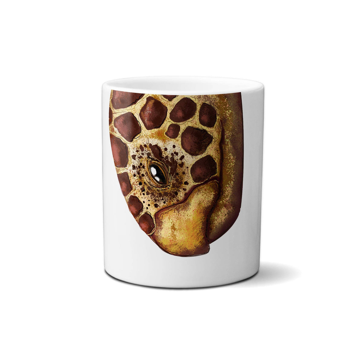 Loggerhead Sea Turtle by Snout Mugs®: 11 oz