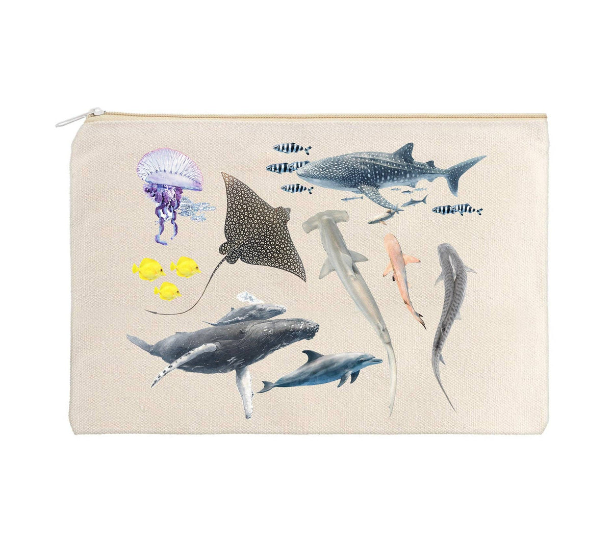 Songs of the Deep Canvas Pouch: Portuguese man o' war