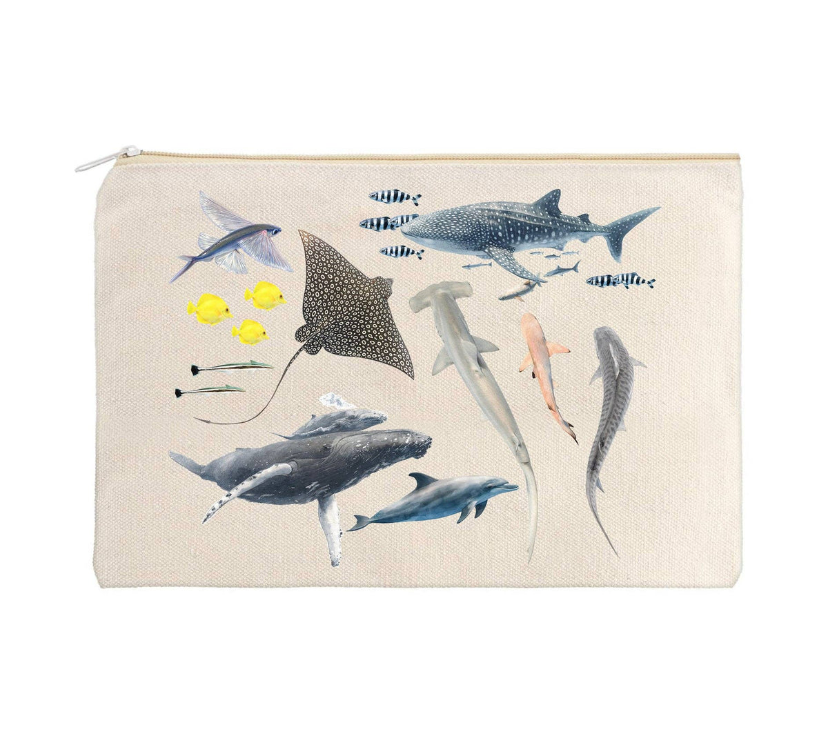Songs of the Deep Canvas Pouch: Portuguese man o' war