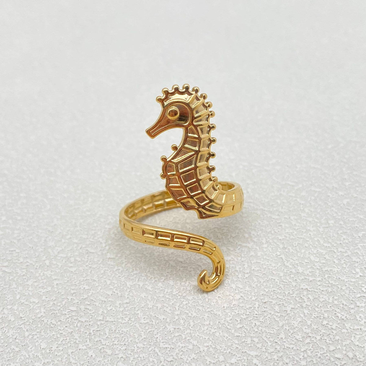 Seahorse 18K Gold Plated