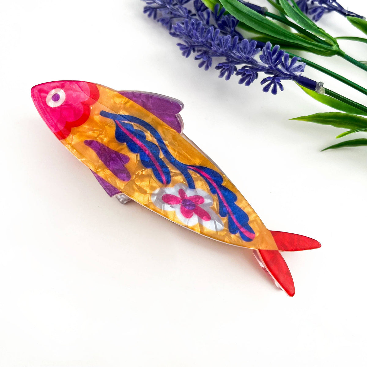 Sardine Hair Claw Clip
