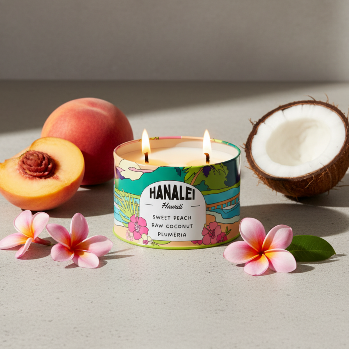 Hanalei Candle – Hawaii Travel Gift Candle