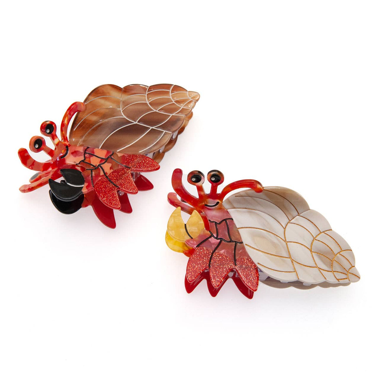 Hermit Crab Claw Clip: Beige