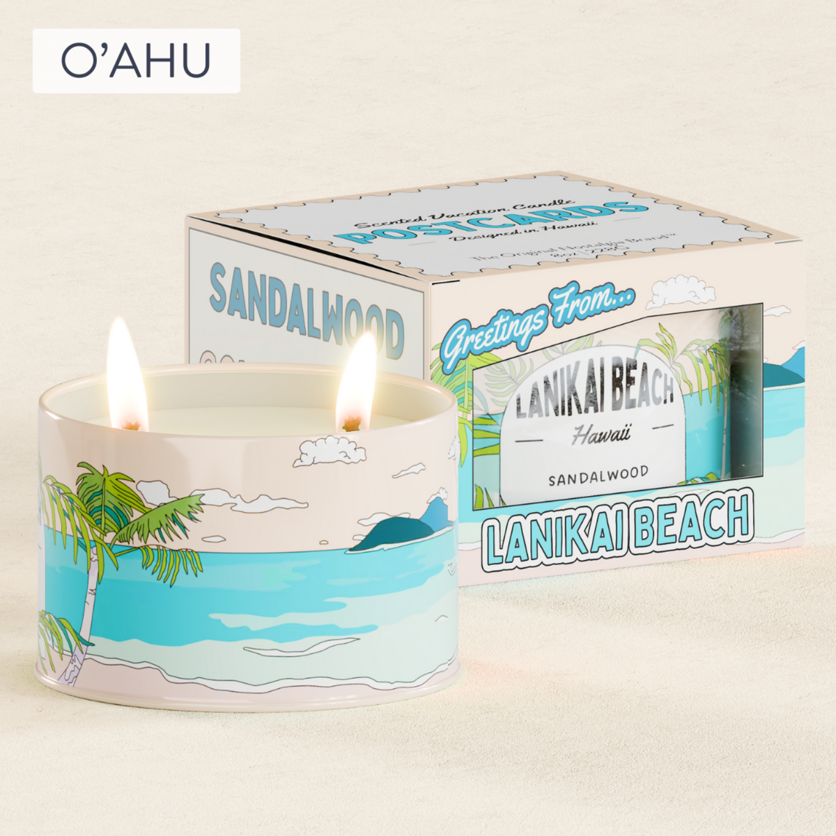 Lanikai Beach, Hawaii | Scented Destination Candle