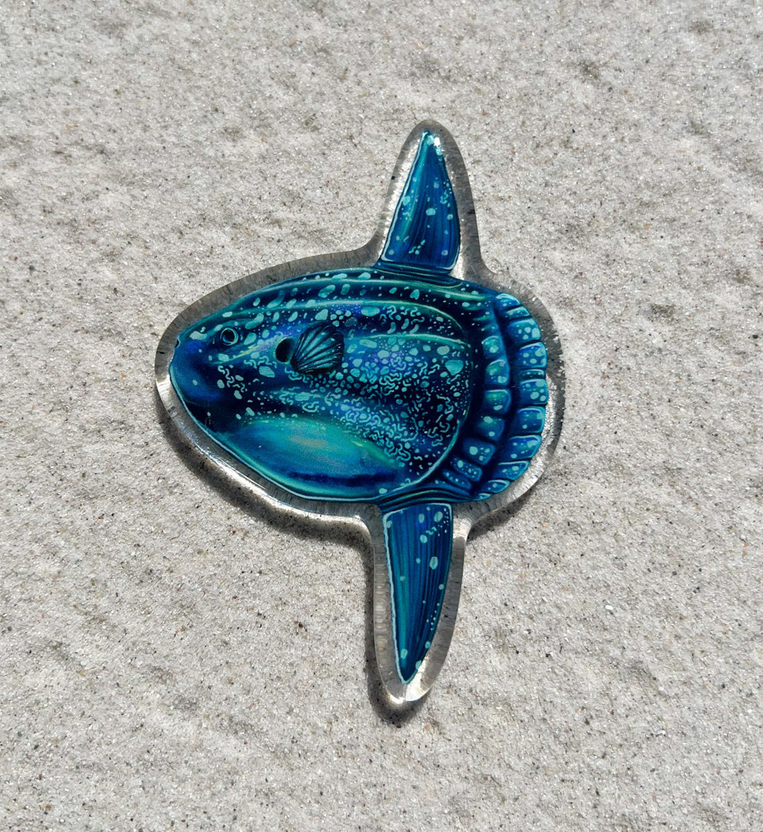Mola Mola Resin Fridge Magnet