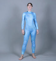 Back-Zip Steamer Wetsuit 3/2.5mm Sapphire Blue