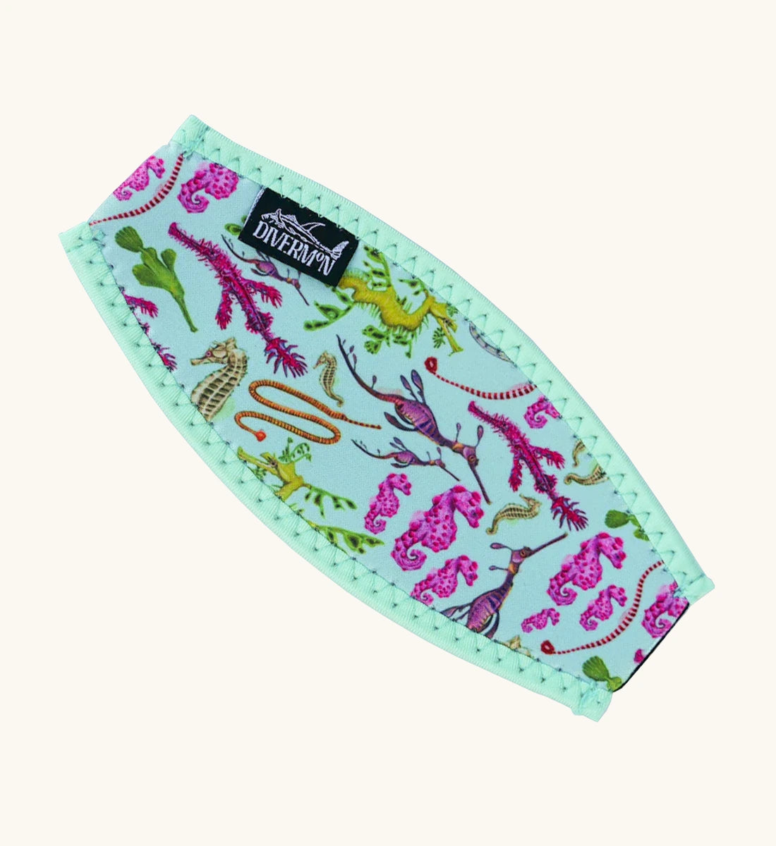 Seahorse Green Neoprene Mask Tamer