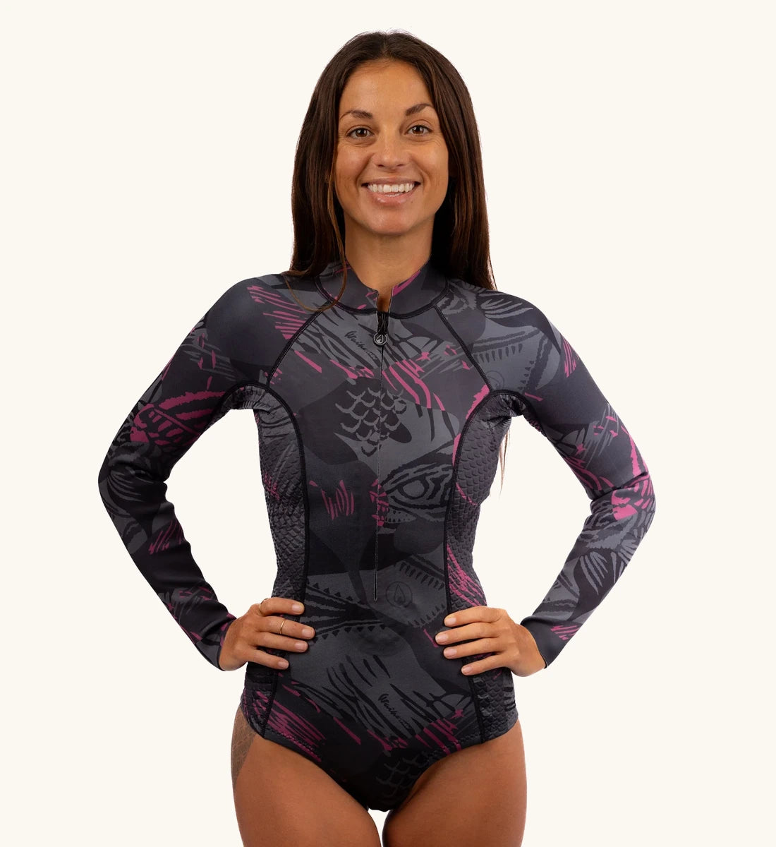 Women's Pink Fishbone Shorty