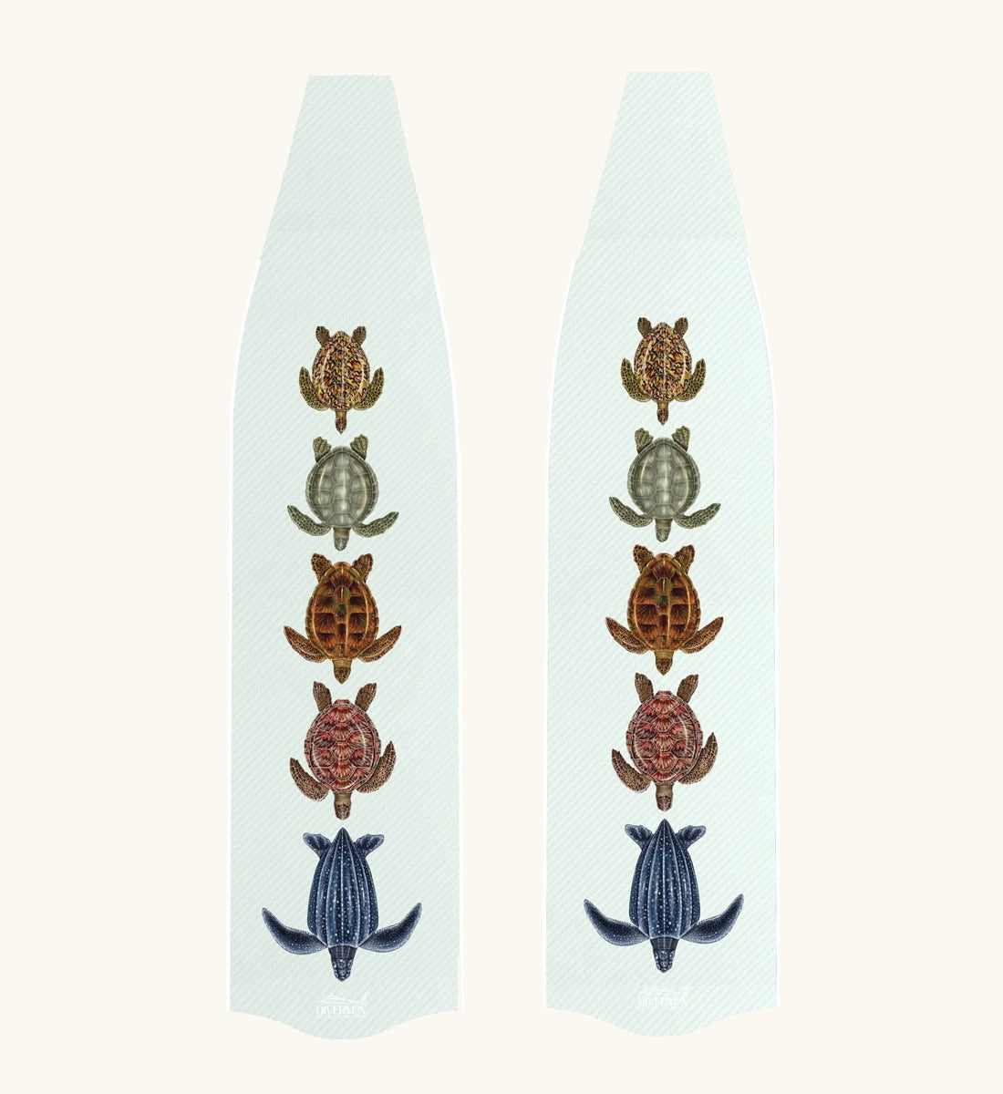 Divermon Turtles Composite Fin Blades