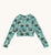 Oceanic Sea Turtle Eco Cropped Rash Guard