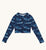 Whale Shark Dream Eco Cropped Rash Guard